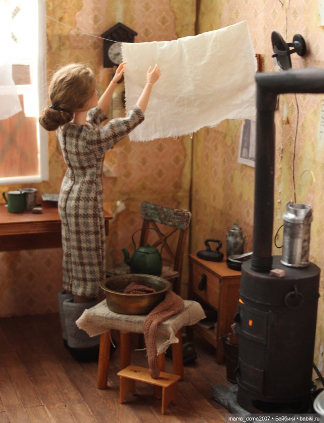 Блокадные будни — Румбоксы и кукольные интерьеры: фото