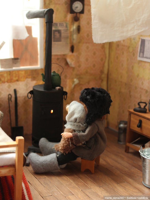 Блокадные будни — Румбоксы и кукольные интерьеры: фото