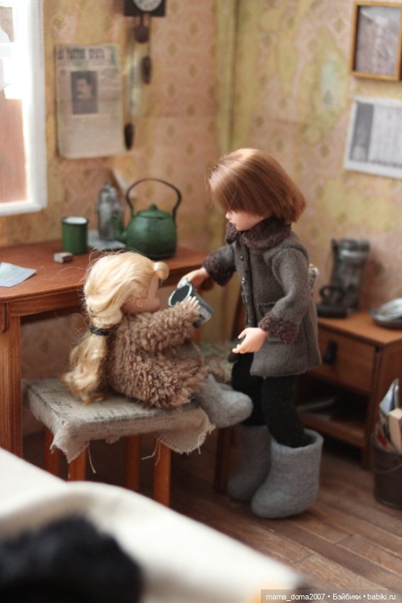 Блокадные будни — Румбоксы и кукольные интерьеры: фото (фото 8)