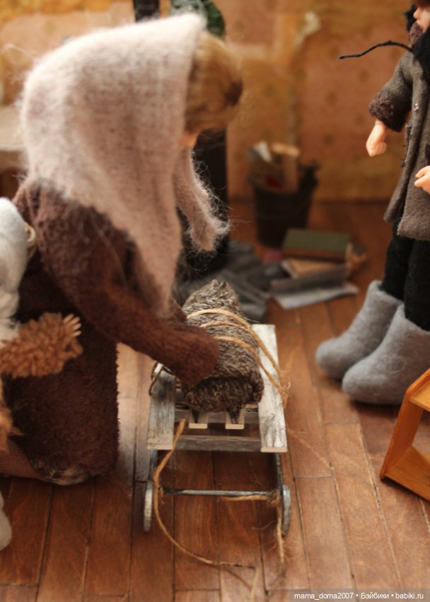 Блокадные будни — Румбоксы и кукольные интерьеры: фото