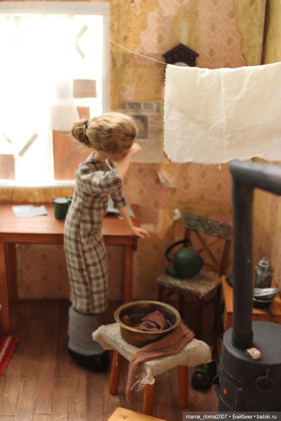 Блокадные будни — Румбоксы и кукольные интерьеры: фото