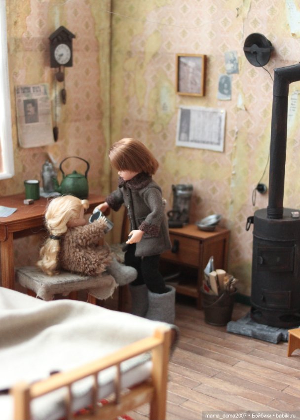 Блокадные будни — Румбоксы и кукольные интерьеры: фото (фото 10)