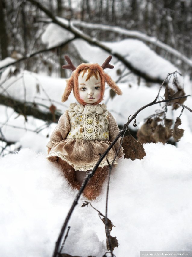 Мои новые Оленята Тедди-долл