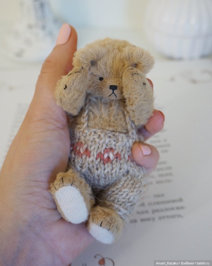 Мишка Дэни ❤️ — Авторские мишки Тедди и друзья: фото (фото 8)