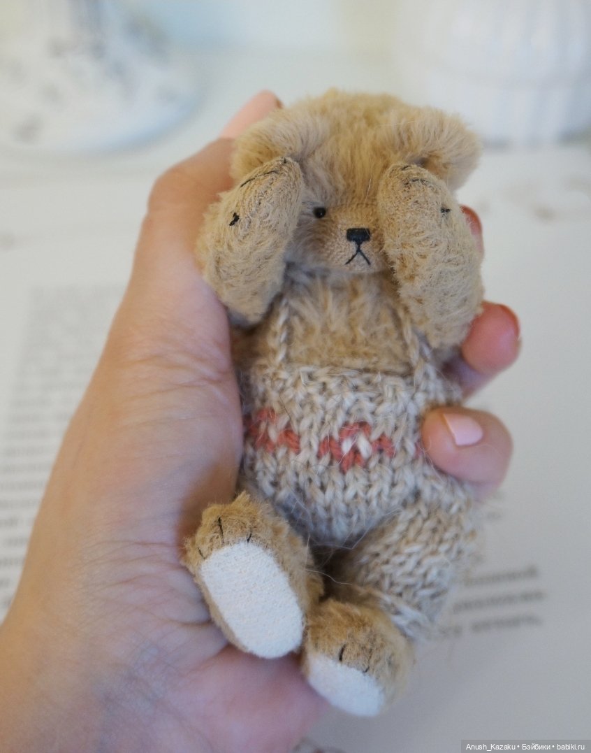 Мишка Дэни ❤️ — Авторские мишки Тедди и друзья: фото (фото 2)