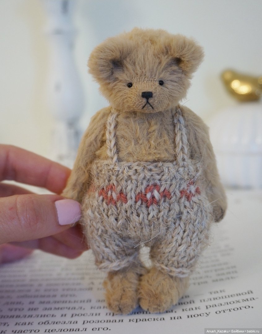 Мишка Дэни ❤️ — Авторские мишки Тедди и друзья: фото (фото 3)