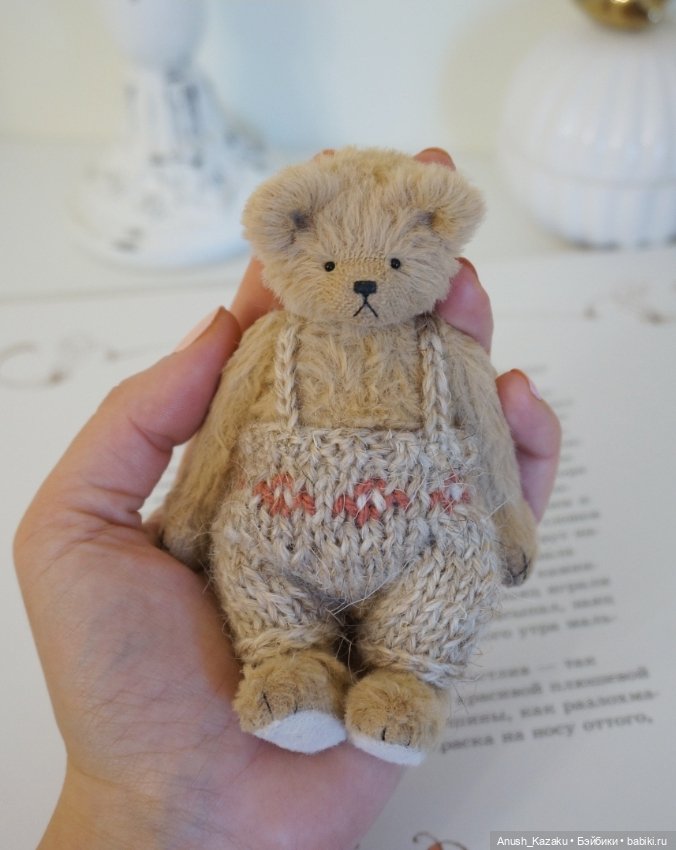 Мишка Дэни ❤️ — Авторские мишки Тедди и друзья: фото (фото 5)