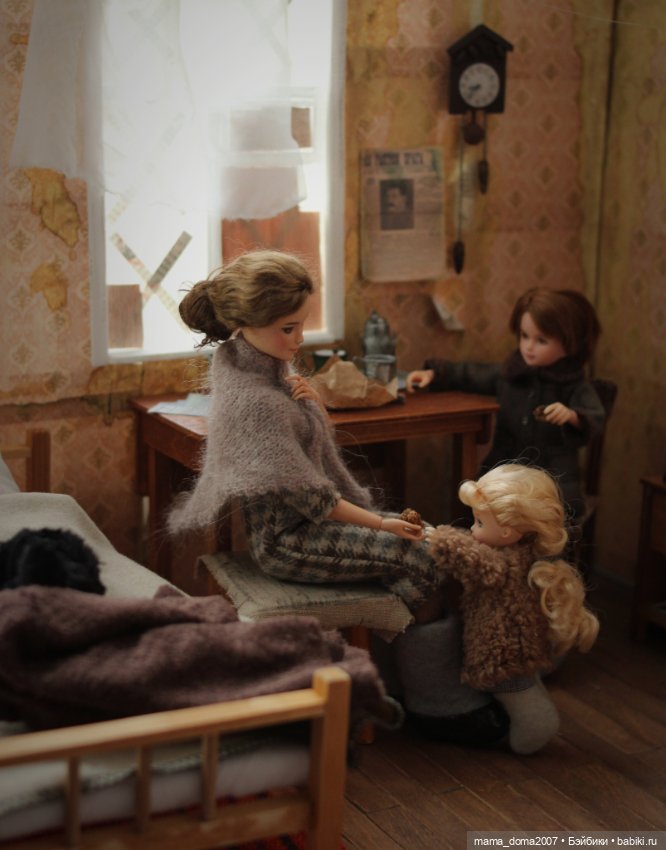 Блокадные будни — Румбоксы и кукольные интерьеры: фото