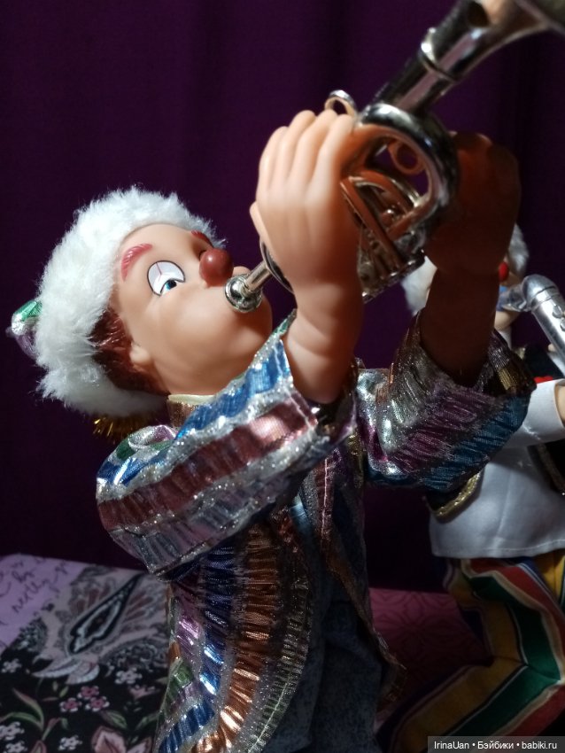 Веселые клоуны — Реставрация и преображение кукол: ремонт (фото 4)