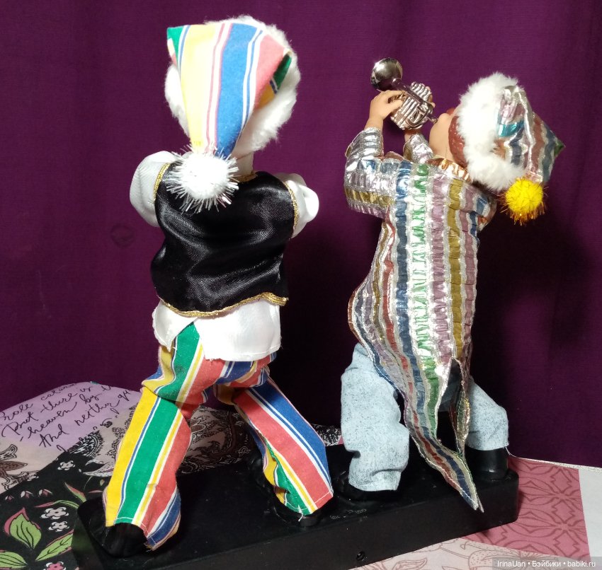 Веселые клоуны — Реставрация и преображение кукол: ремонт (фото 6)