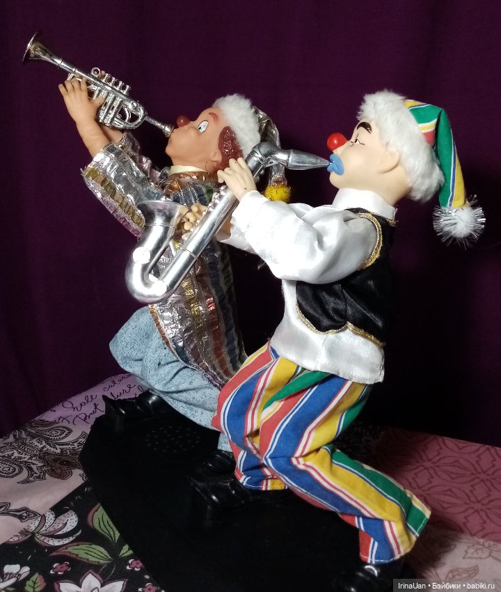 Веселые клоуны — Реставрация и преображение кукол: ремонт (фото 9)