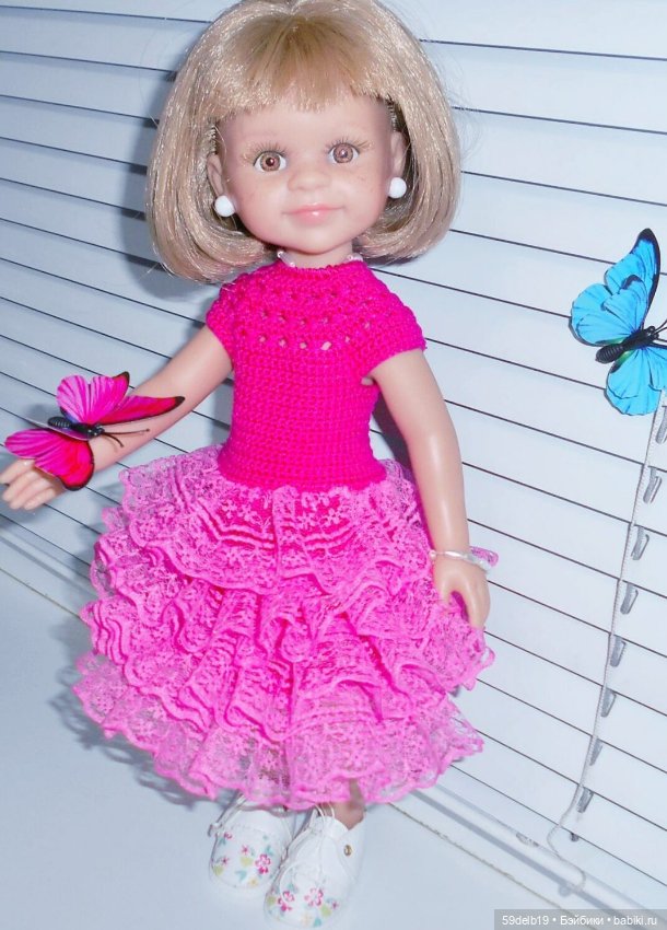 Жизнь в розовом цвете — Одежда и обувь для кукол своими руками: фото