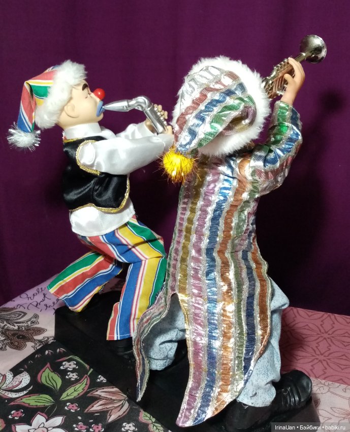 Веселые клоуны — Реставрация и преображение кукол: ремонт (фото 7)