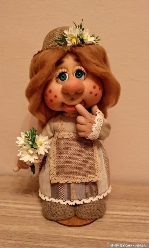 Добрые гномики из чулка Ирины Мокреевой