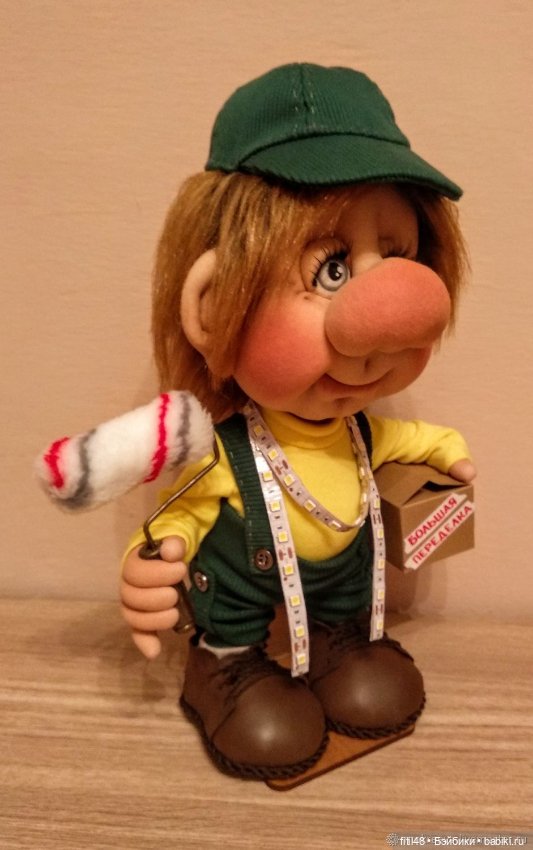 Добрые гномики из чулка Ирины Мокреевой