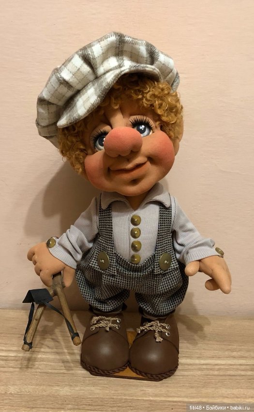 Добрые гномики из чулка Ирины Мокреевой