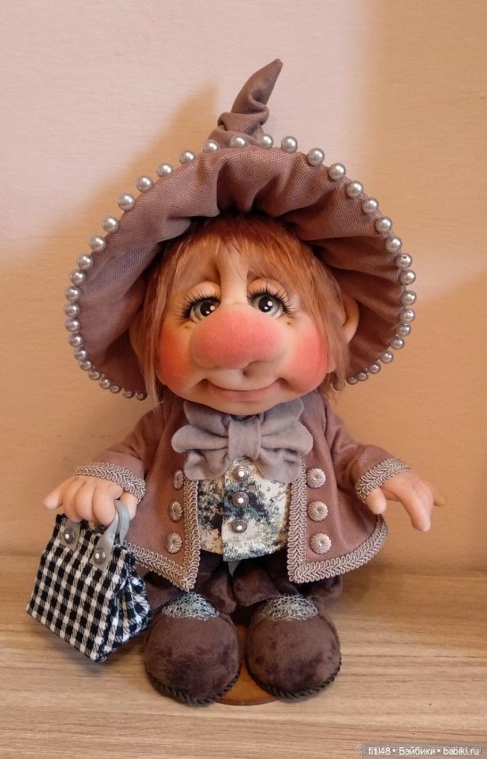 Добрые гномики из чулка Ирины Мокреевой