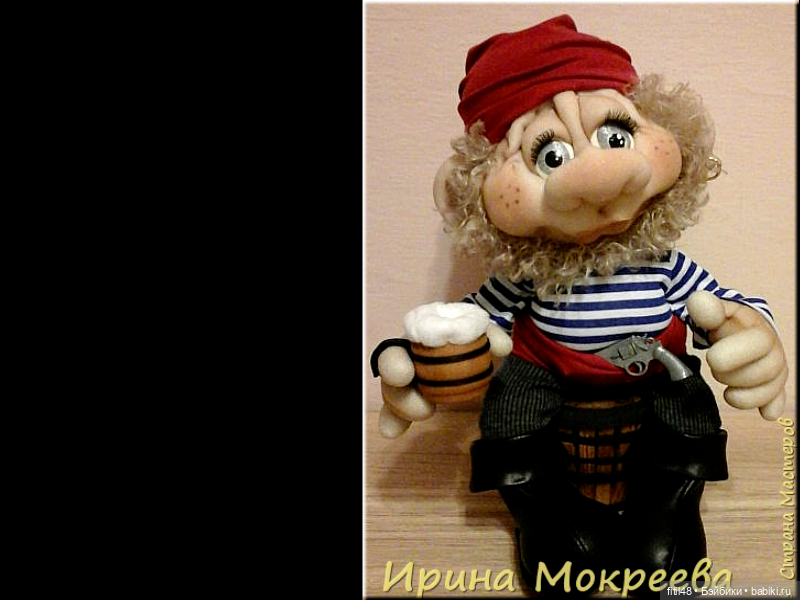 Добрые гномики из чулка Ирины Мокреевой