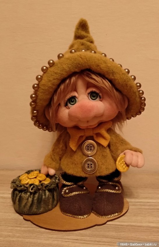 Добрые гномики из чулка Ирины Мокреевой