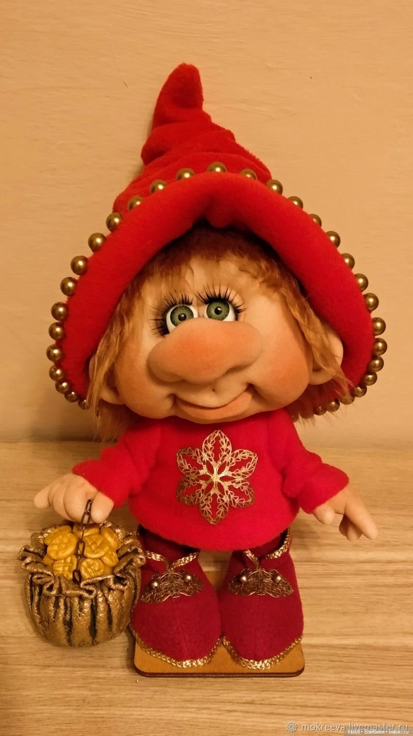 Добрые гномики из чулка Ирины Мокреевой (фото 2)
