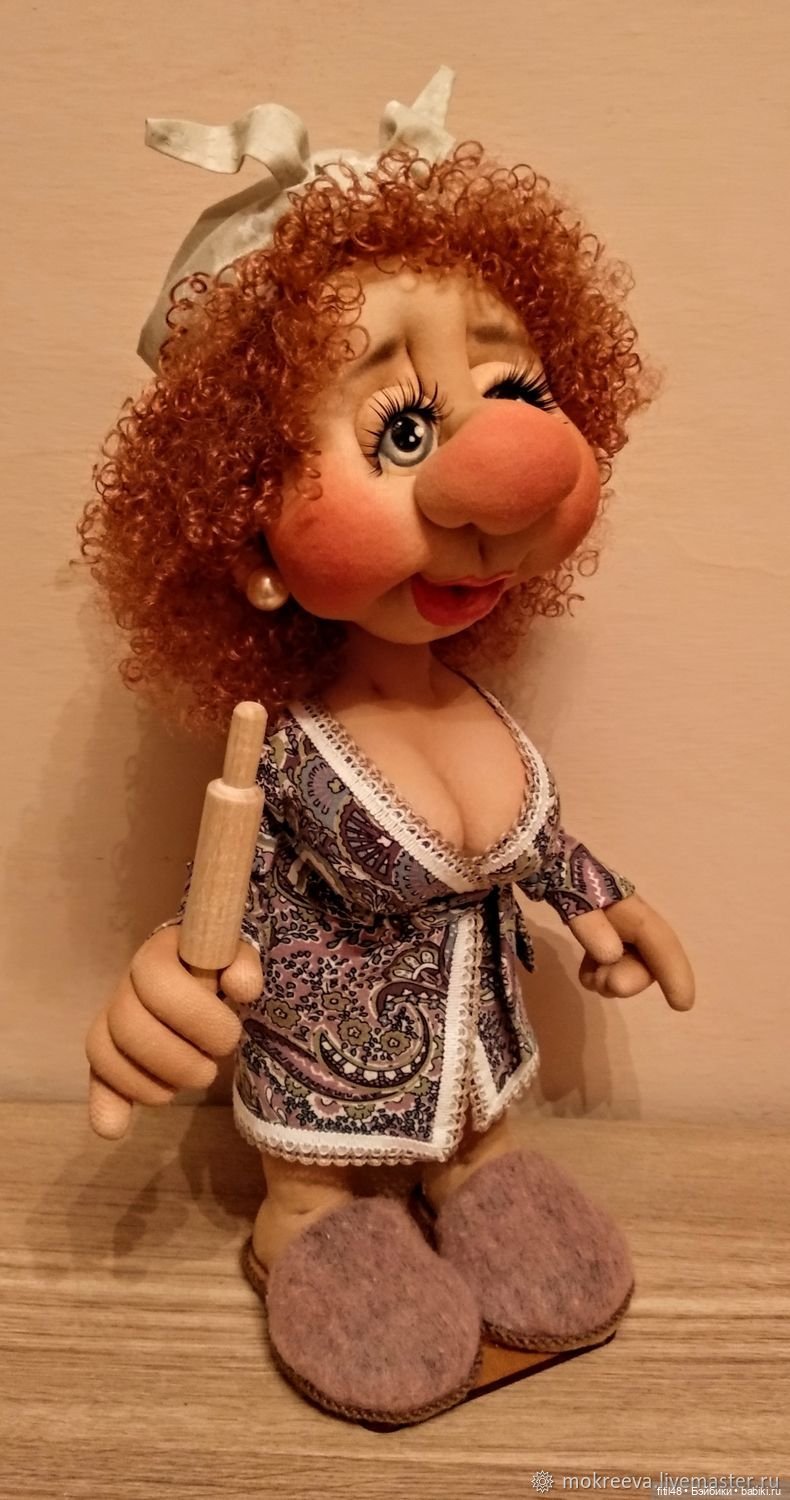 Добрые гномики из чулка Ирины Мокреевой