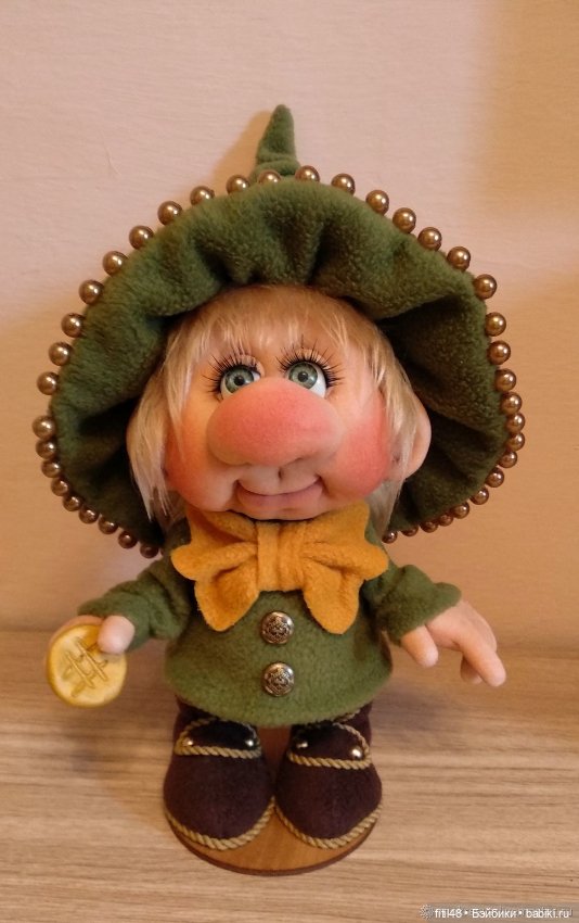 Добрые гномики из чулка Ирины Мокреевой