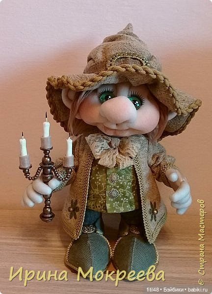 Добрые гномики из чулка Ирины Мокреевой