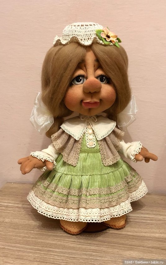 Добрые гномики из чулка Ирины Мокреевой