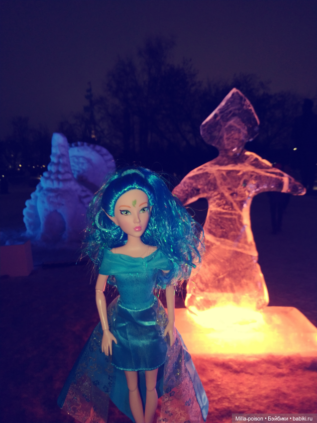 Снег и Лёд и Эльфийка — Игровые куклы разных производителей (Разное): редкие бренды