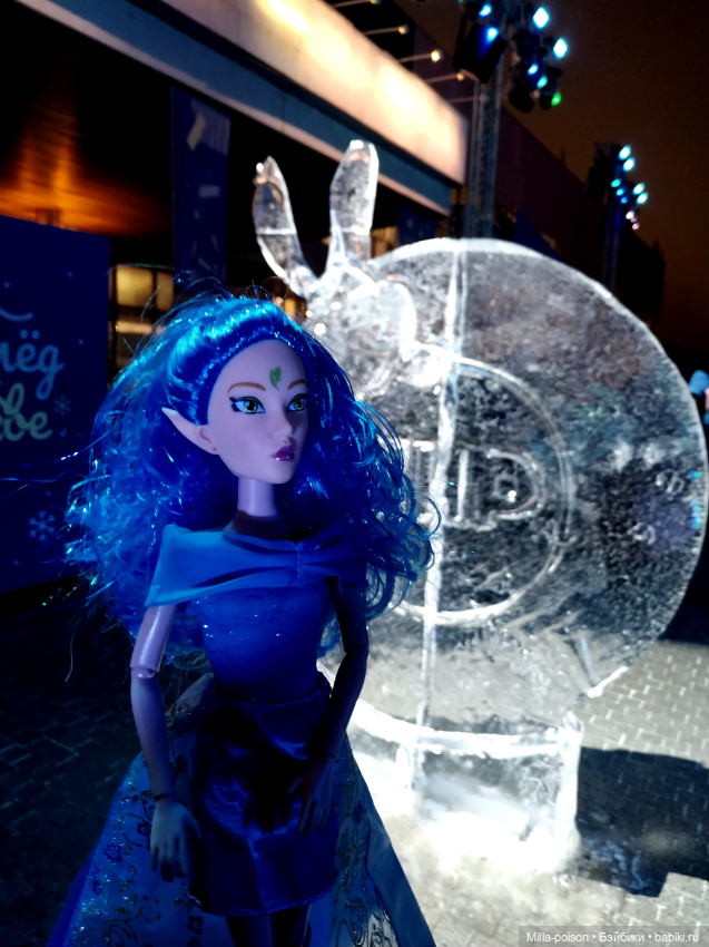 Снег и Лёд и Эльфийка — Игровые куклы разных производителей (Разное): редкие бренды