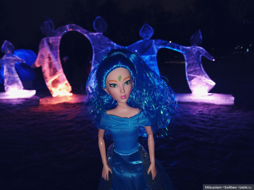 Снег и Лёд и Эльфийка — Игровые куклы разных производителей (Разное): редкие бренды