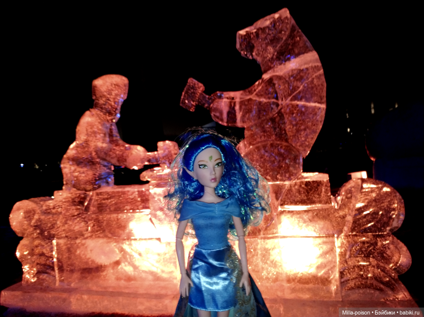 Снег и Лёд и Эльфийка — Игровые куклы разных производителей (Разное): редкие бренды