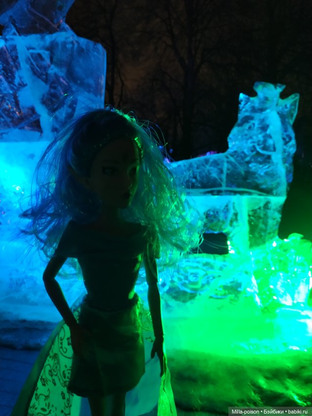 Снег и Лёд и Эльфийка — Игровые куклы разных производителей (Разное): редкие бренды