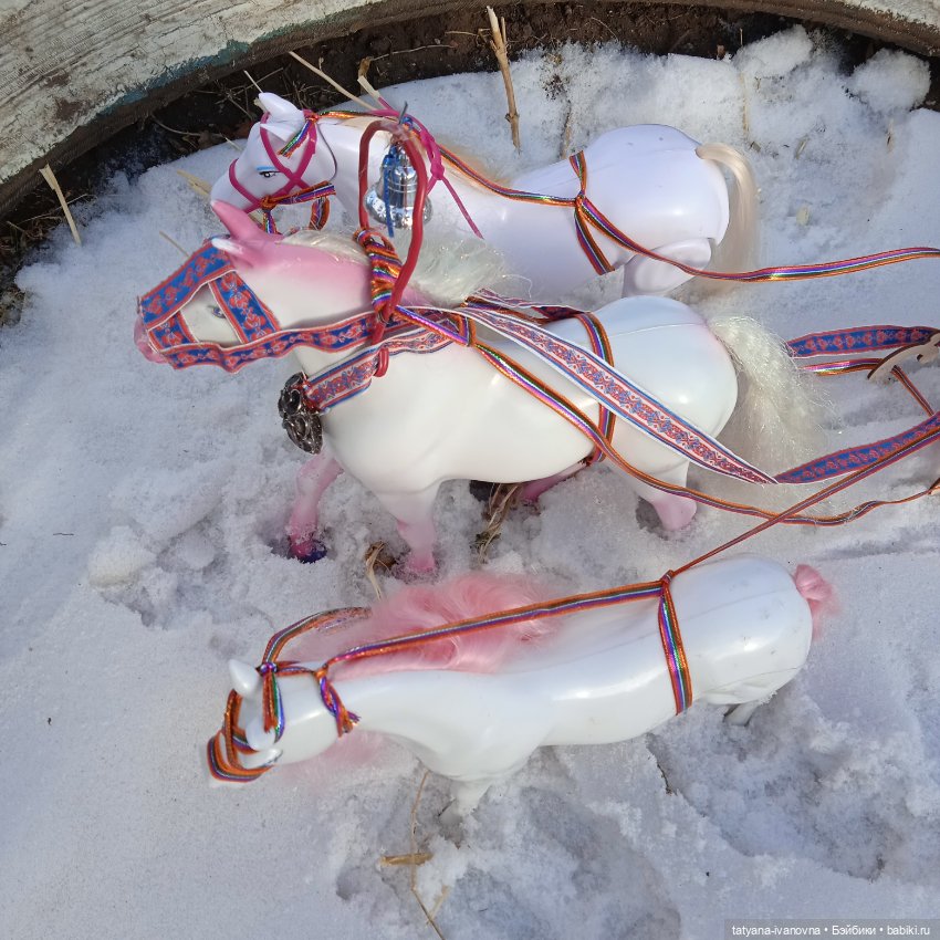 Три белых коня — Куклы с Алиэкспресс (Aliexpress): Китайские шарнирные (фото 9)