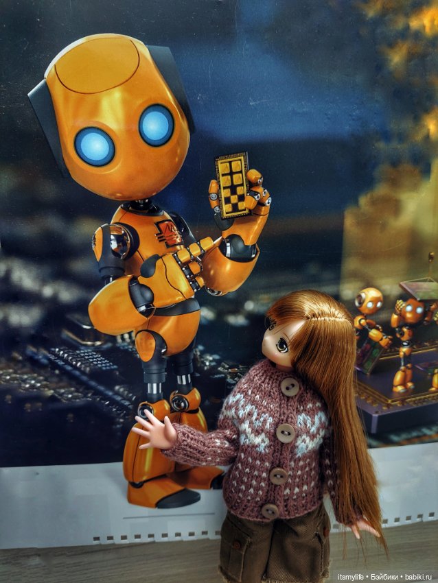 Лёля и роботы — Куклы Azone (Азон) и тела Pure Neemo: фото