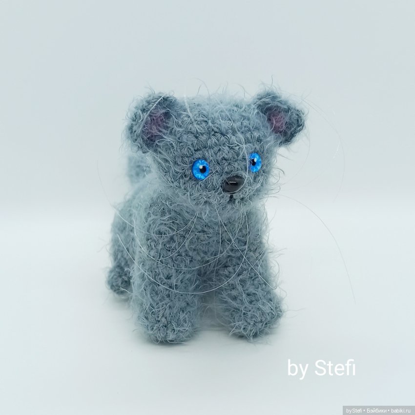 Котофейка. Пушистик — Вязаные игрушки и амигуруми: крючком