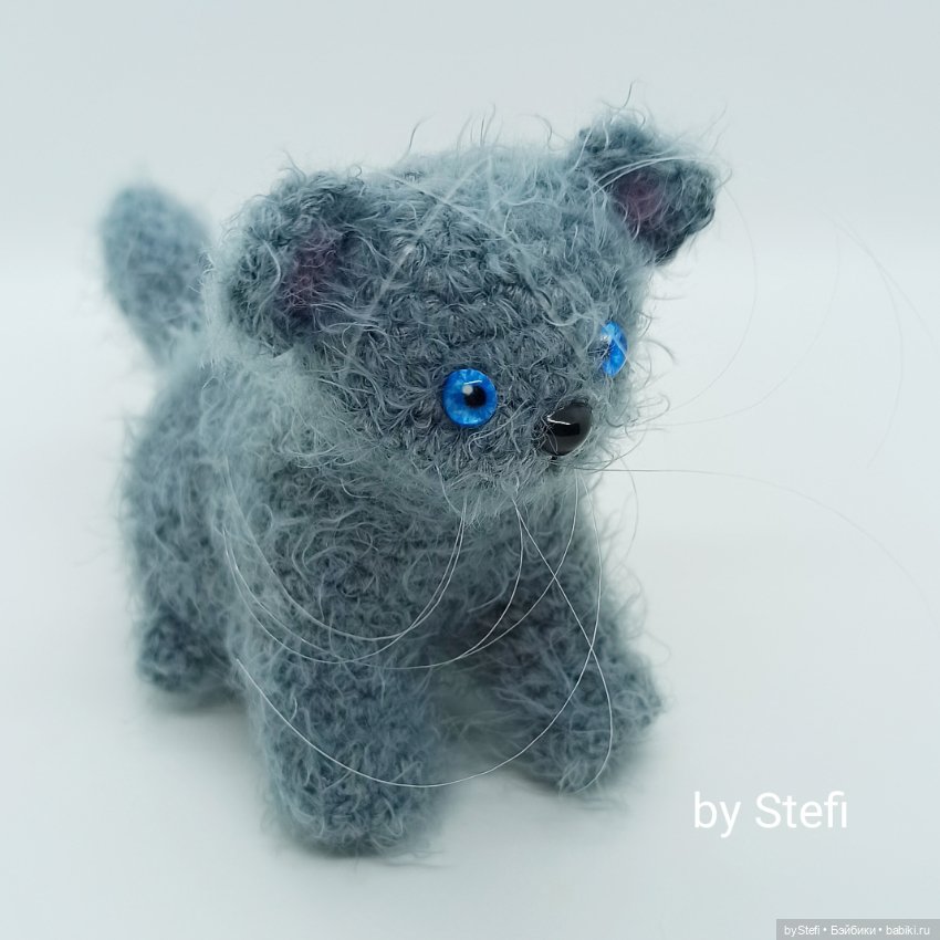 Котофейка. Пушистик — Вязаные игрушки и амигуруми: крючком (фото 7)