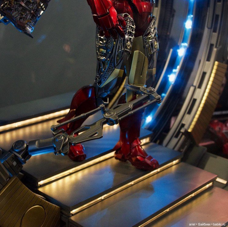 Прототип фигурки Железного Человека Марк VI (2.0) по мотивам фильма «Мстители» (фото 6)
