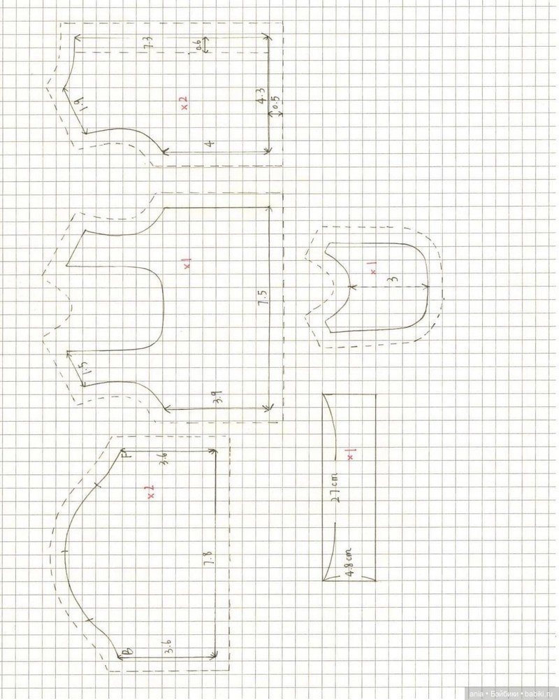 Одежда для куклы - выкройка от Jelly_Blythe (фото 2)