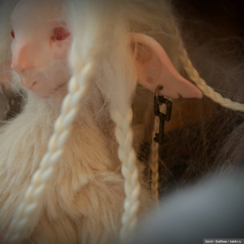 Туманница — Игрушки в смешанной технике (мех и глина): Арт (фото 9)