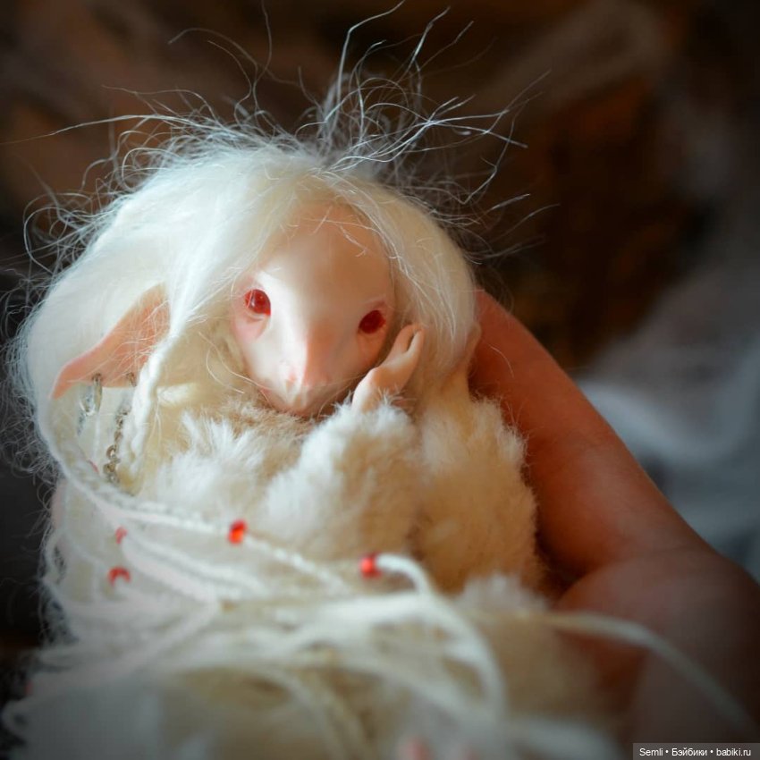 Туманница — Игрушки в смешанной технике (мех и глина): Арт (фото 8)