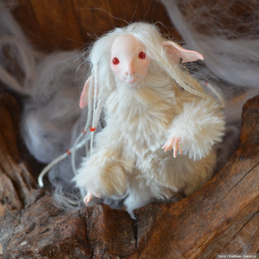 Туманница — Игрушки в смешанной технике (мех и глина): Арт (фото 5)