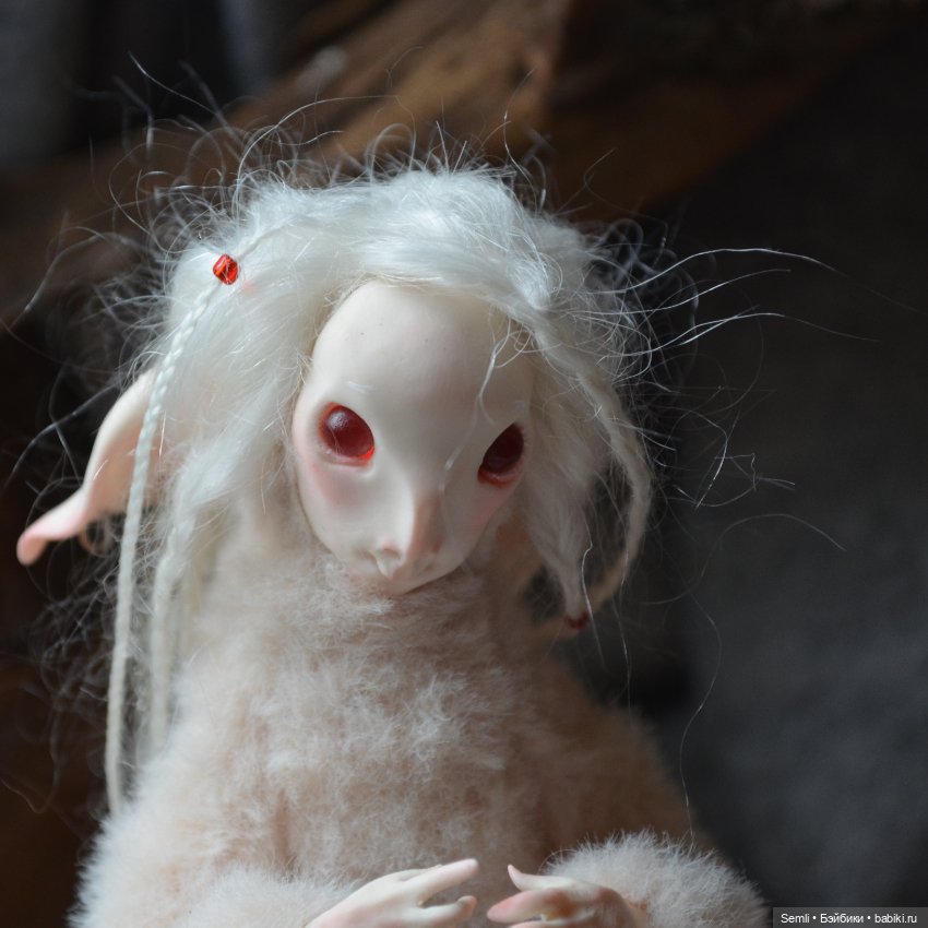 Туманница — Игрушки в смешанной технике (мех и глина): Арт (фото 2)