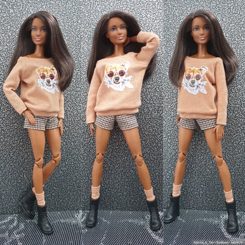 Комплекты с шортиками — Одежда и обувь для кукол своими руками: фото (фото 2)