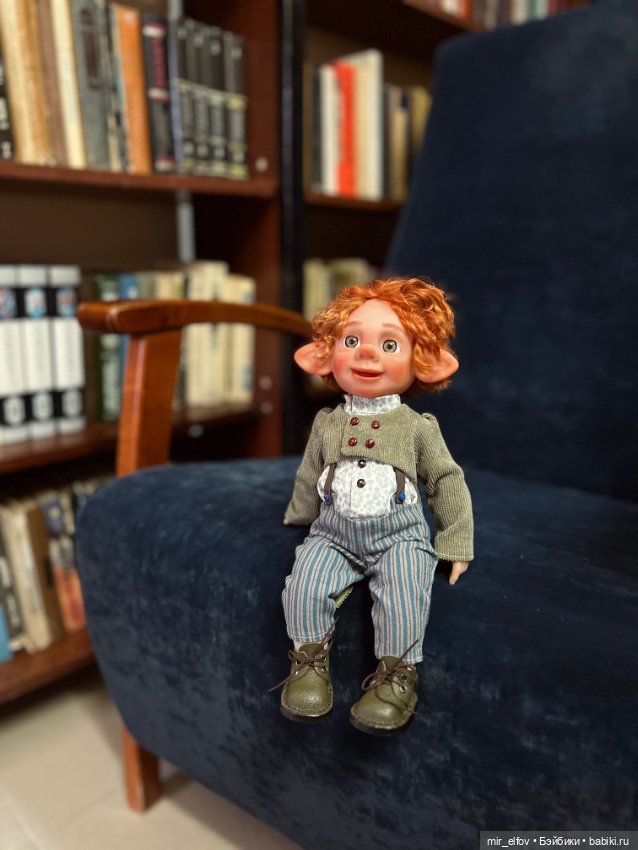 Эльф Нарио — Авторские шарнирные куклы своими руками: лепка (фото 3)