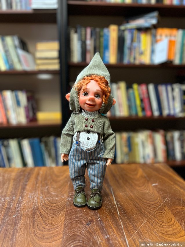 Эльф Нарио — Авторские шарнирные куклы своими руками: лепка (фото 4)