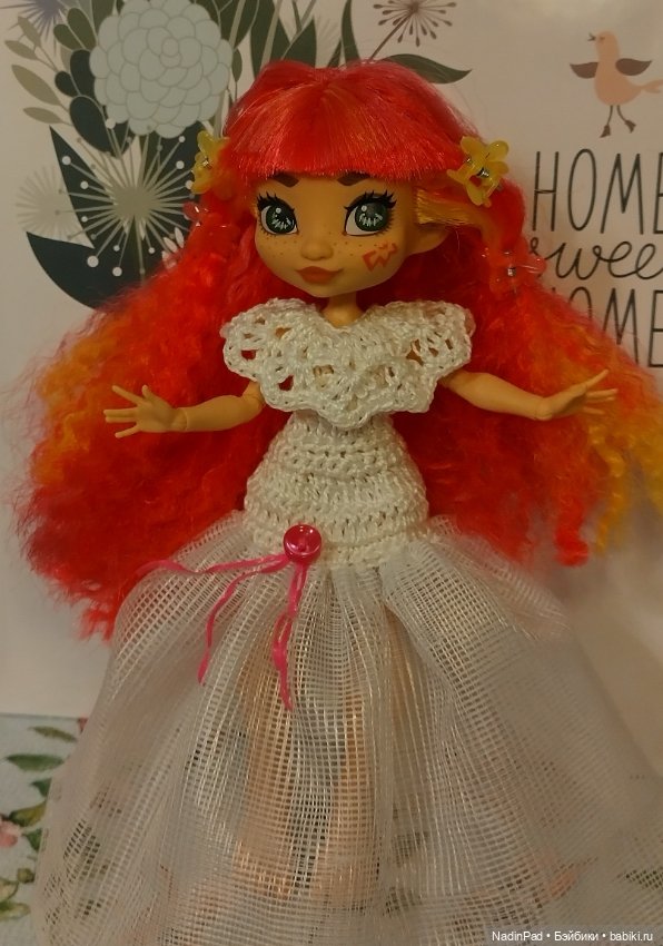 Платье на тонкую талию — Одежда и обувь для кукол своими руками: фото (фото 6)