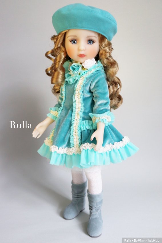 Talia in Blue, Ruby Red Fashion Friends