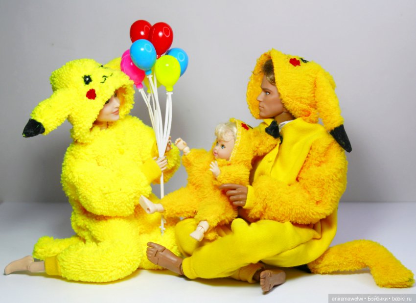 Желтое настроение или Пикачу-семейка