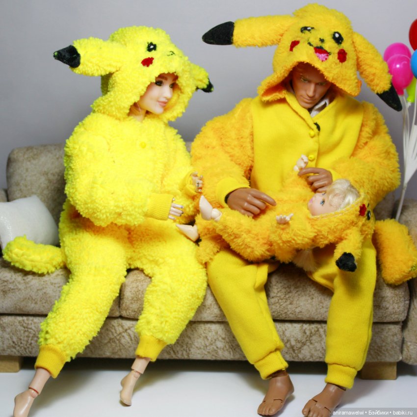 Желтое настроение или Пикачу-семейка (фото 2)